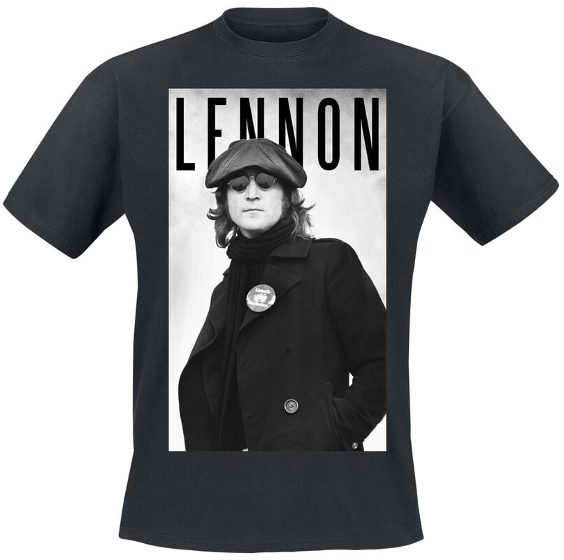gothicana by emp "Cabbie Portrait" T-Shirt black by John Lennon