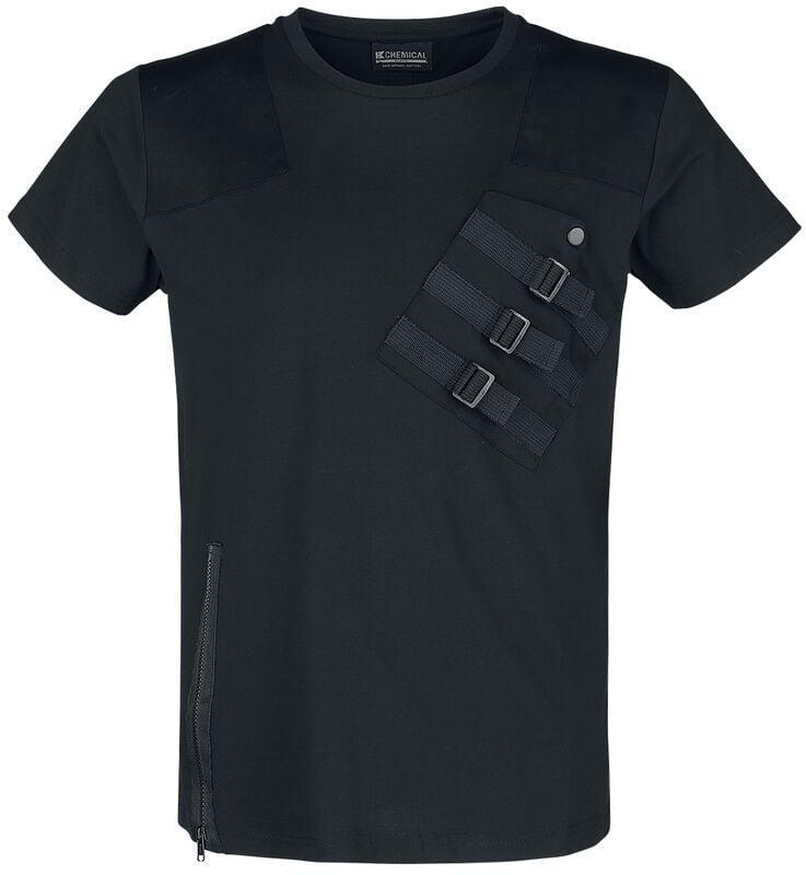 gothicana by emp "Cadet Top" T-Shirt black by Chemical Black