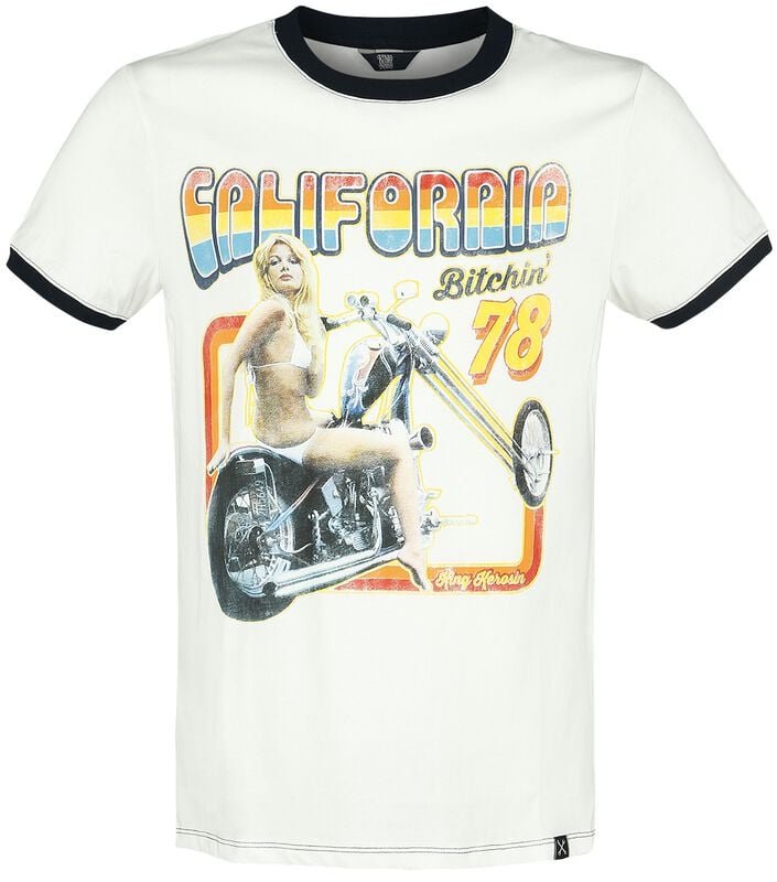 gothicana by emp "California" T-Shirt black-white by King Kerosin