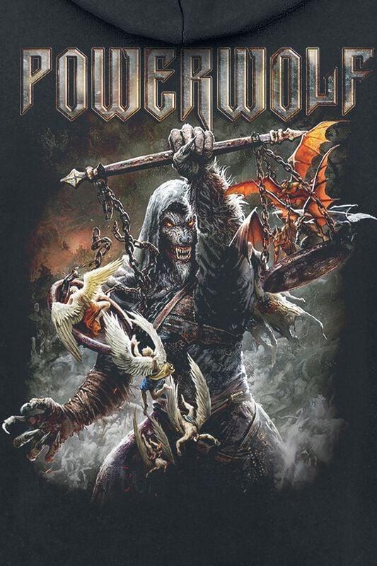 Gothicana By Emp "Call Of The Wild" Hoodie Black By Powerwolf