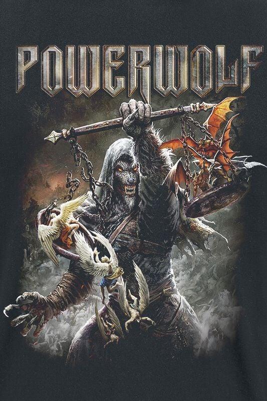 Gothicana By Emp "Call Of The Wild" T-Shirt Black By Powerwolf