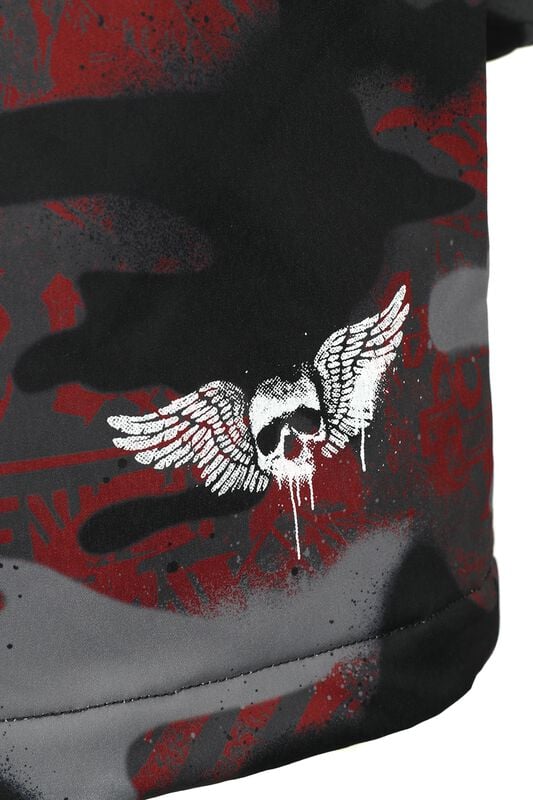 Gothicana By Emp "Camouflage Winter Jacket" Winter Jacket Camouflage By Rock Rebel By EMP