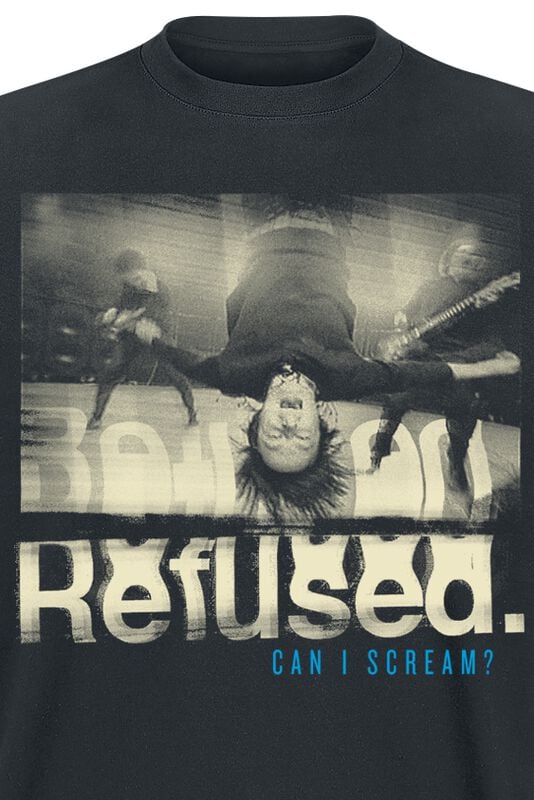 Gothicana By Emp "Can I Scream" T-Shirt Black By Refused