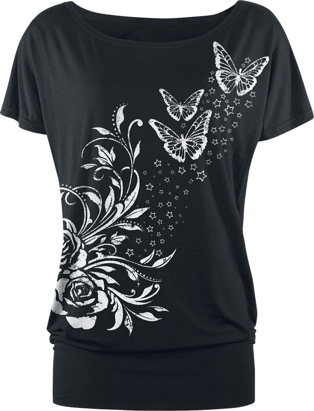 Gothicana By Emp "Can You Read My Mind" T-Shirt Black By Full Volume By EMP