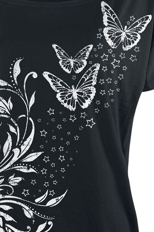 Gothicana By Emp "Can You Read My Mind" T-Shirt Black By Full Volume By EMP