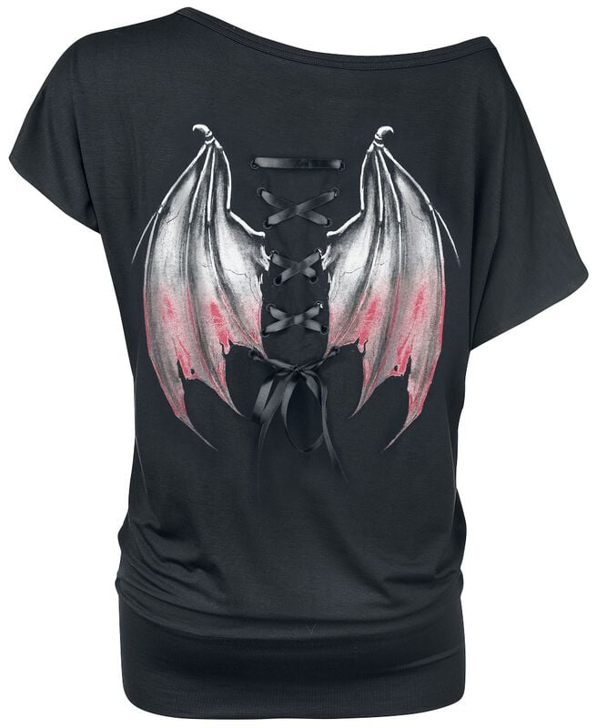 Gothicana By Emp "Can You Read My Mind" T-Shirt Black By Gothicana By EMP