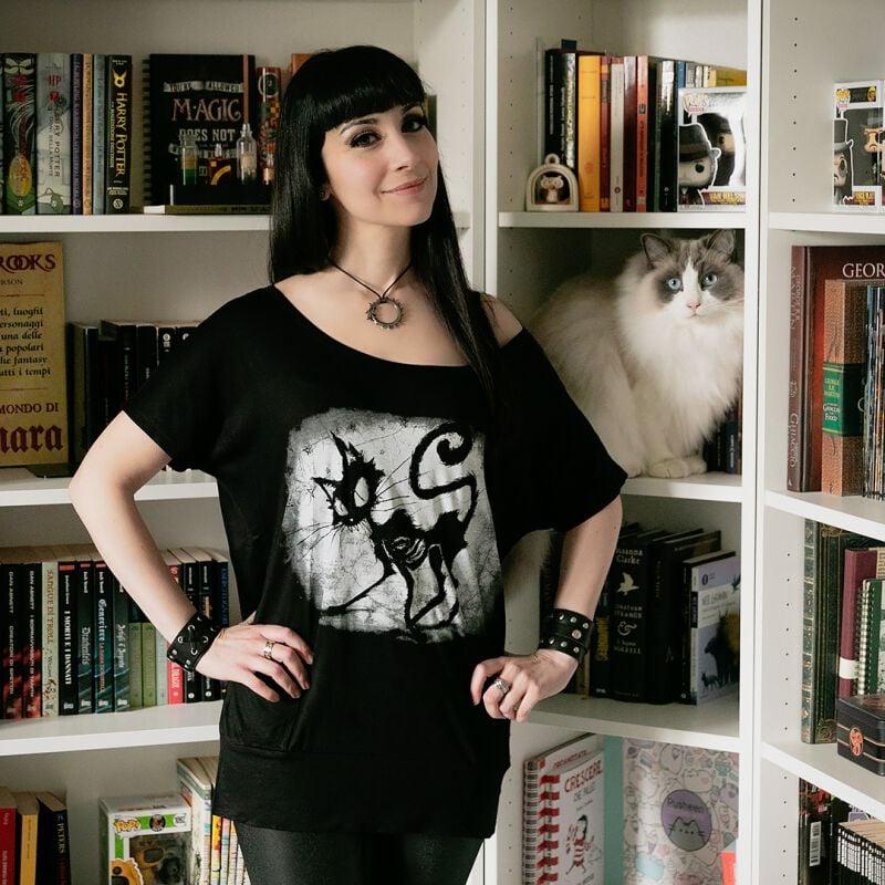 Gothicana By Emp "Can You Read My Mind" T-Shirt Black By Gothicana By EMP