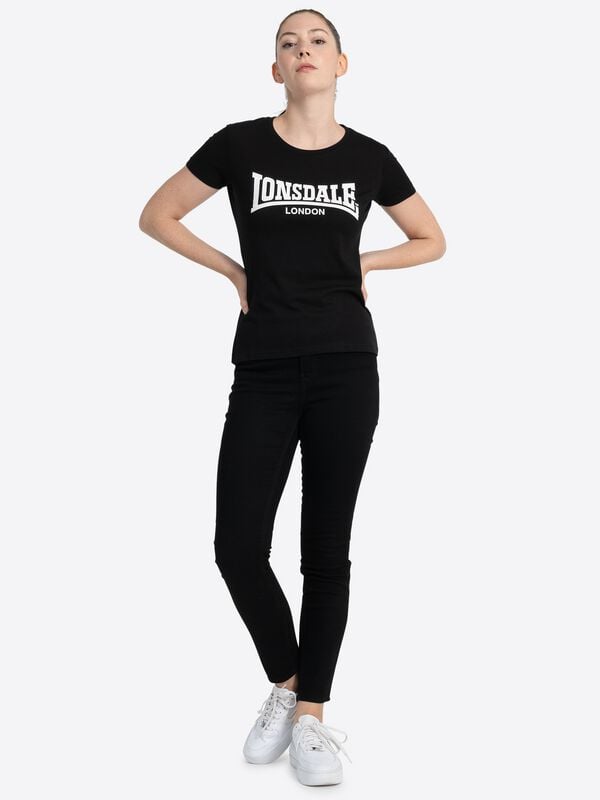 Gothicana By Emp "CARTMEL" T-Shirt Black By Lonsdale London