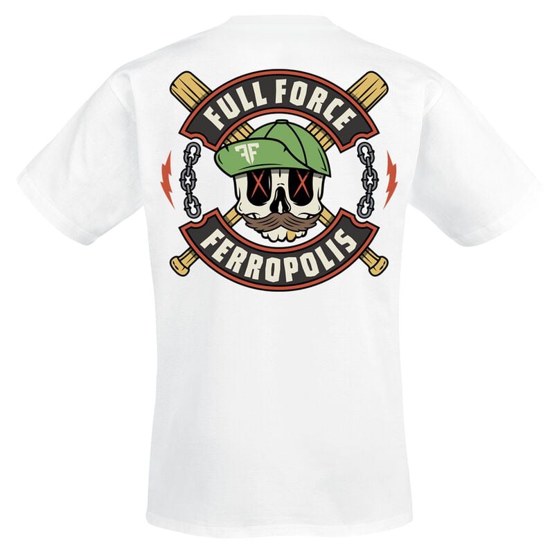 Gothicana By Emp "Cartoon" T-Shirt White By Full Force 2024