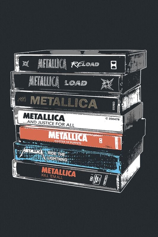 Gothicana By Emp "Cassette" T-Shirt Black By Metallica