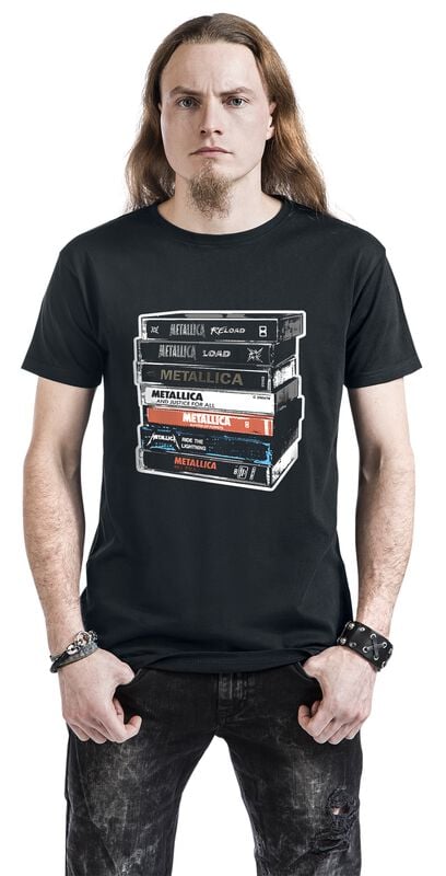 Gothicana By Emp "Cassette" T-Shirt Black By Metallica