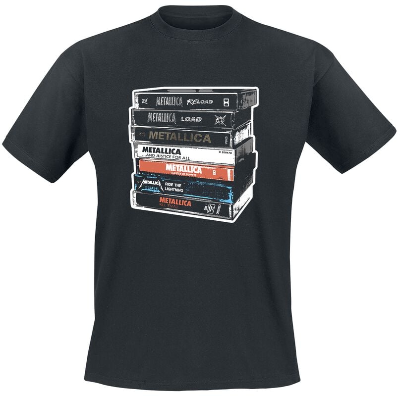 gothicana by emp "Cassette" T-Shirt black by Metallica