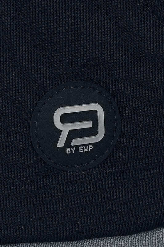 Gothicana By Emp "Casual Hoodie" Hoodie Black-grey By RED By EMP