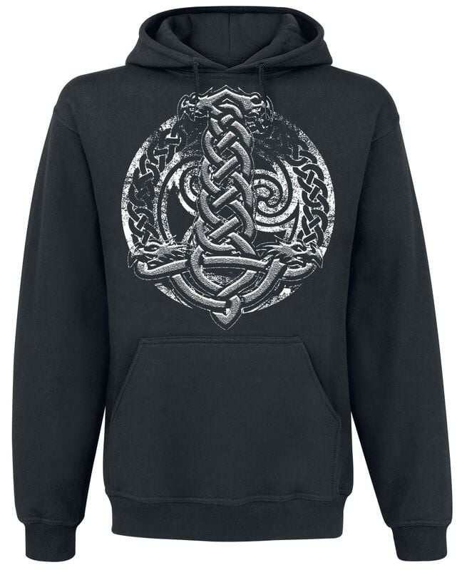 gothicana by emp "Celtic Shield" Hoodie black by Axel Hermann