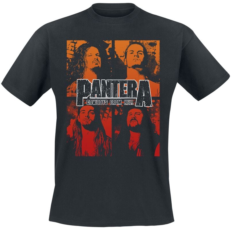 gothicana by emp "CFH Flame Photo" T-Shirt black by Pantera