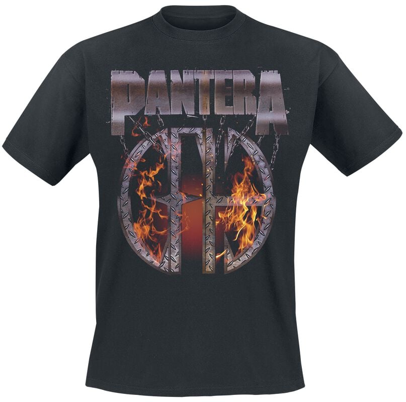 gothicana by emp "CFH Flames" T-Shirt black by Pantera