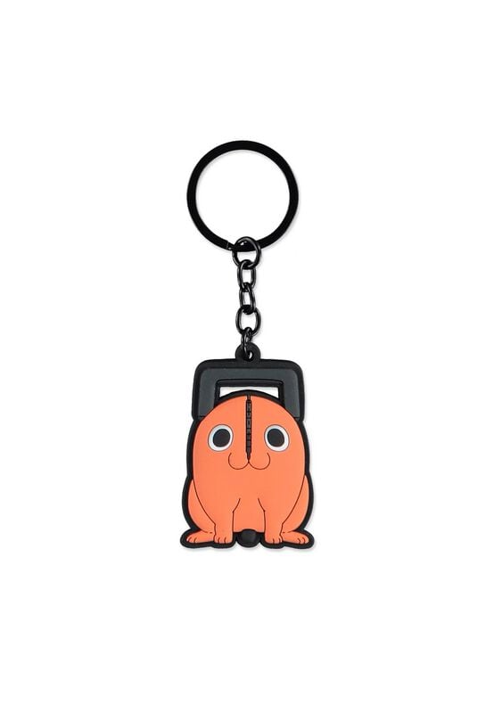 gothicana by emp "Chainsaw Man - Pochita" Keyring Pendant black-orange by Chainsaw Man