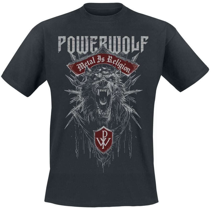 gothicana by emp "Chaos Crest" T-Shirt black by Powerwolf