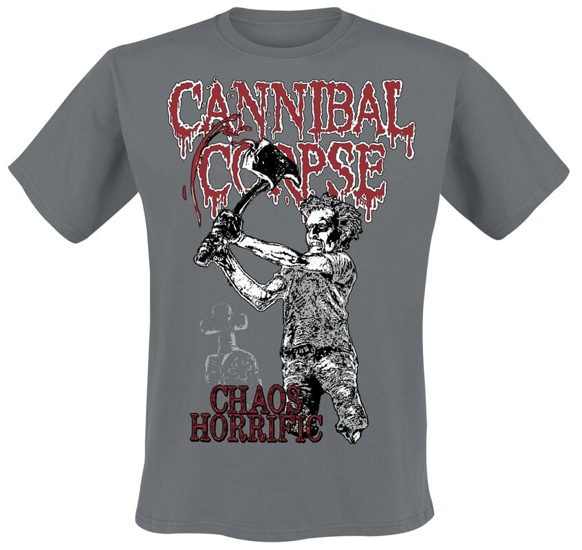 gothicana by emp "Chaos Horrific Bootleg" T-Shirt charcoal by Cannibal Corpse