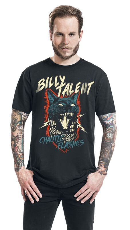 Gothicana By Emp "Chaotic Flashes" T-Shirt Black By Billy Talent