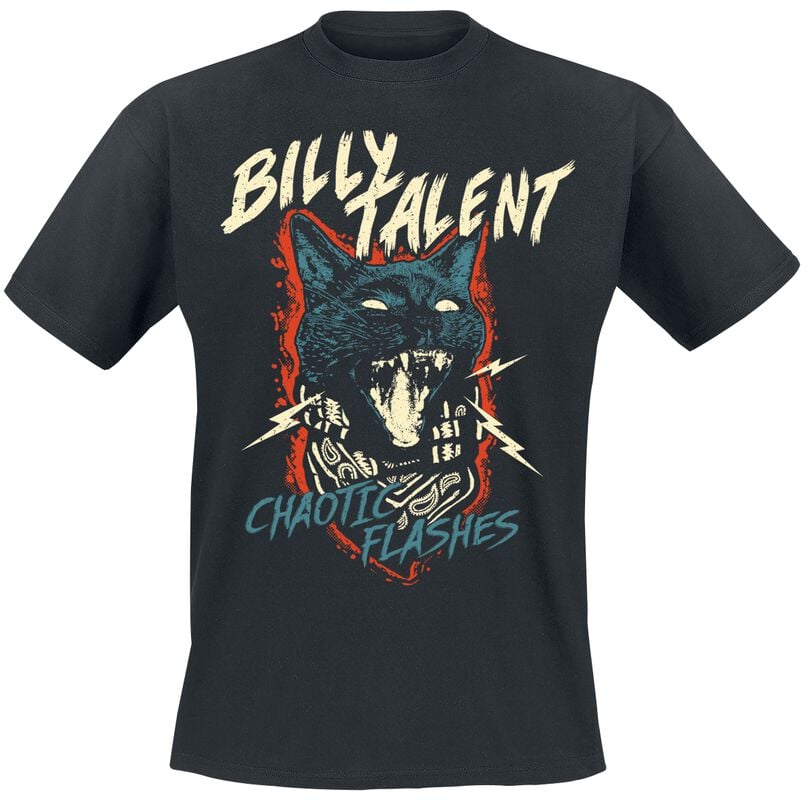gothicana by emp "Chaotic Flashes" T-Shirt black by Billy Talent