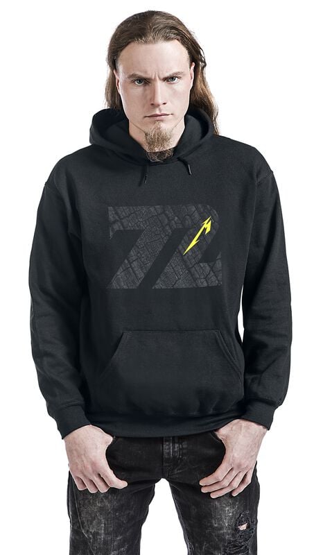 Gothicana By Emp "Charred 72 (M72)" Hoodie Black By Metallica