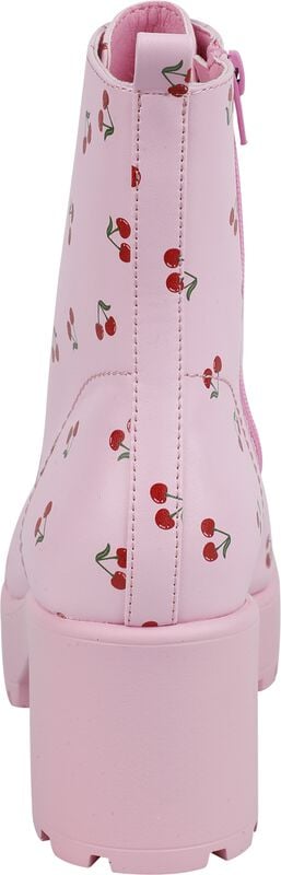 Gothicana By Emp "Cherry Passion Platform Boots" Boot Pink By KOI