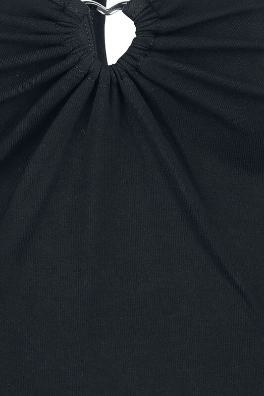 Gothicana By Emp "Cheryl Top" Halternecks Black By Hell Bunny