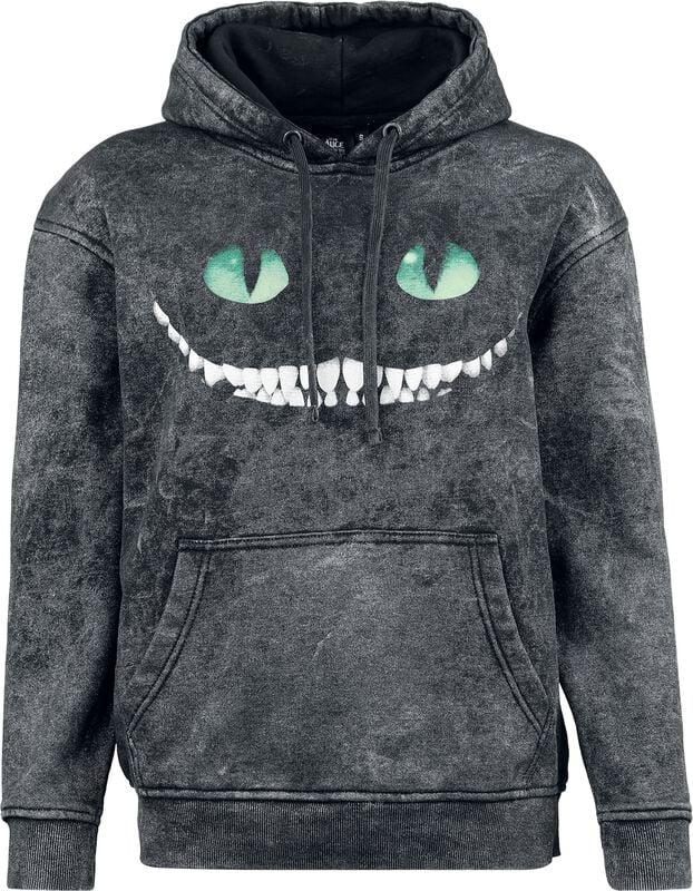 gothicana by emp "Cheshire Cat Hoodie" Hoodie grey by Alice in Wonderland