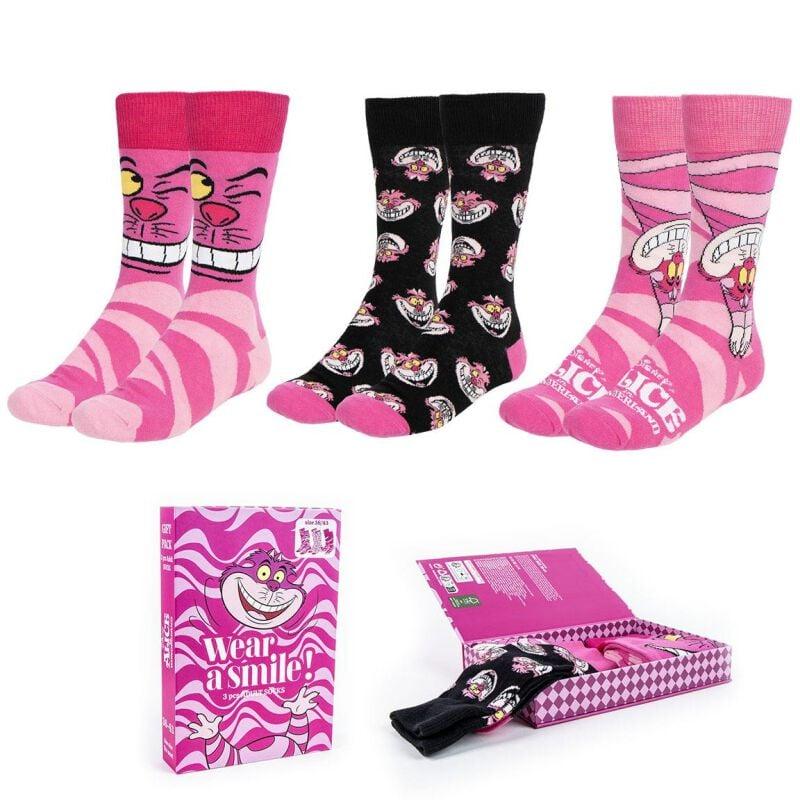 gothicana by emp "Cheshire Cat" Socks multicolour by Alice in Wonderland