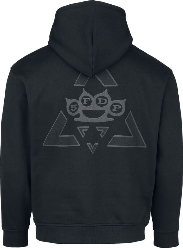 Gothicana By Emp "Chevron" Hoodie Black By Five Finger Death Punch