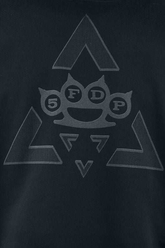 Gothicana By Emp "Chevron" Hoodie Black By Five Finger Death Punch