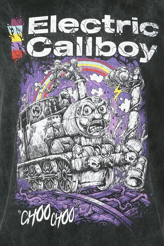 Gothicana By Emp "Choo Choo" T-Shirt Anthracite By Electric Callboy