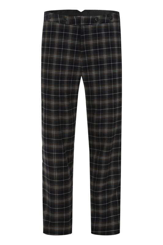 gothicana by emp "Chuck Swing Trousers Green Tartan" Chino black-green by Chet Rock