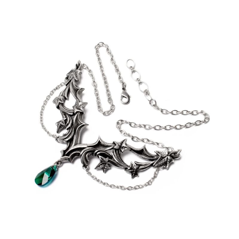 Gothicana By Emp "Churchyard" Necklace Silver-coloured By Alchemy Gothic
