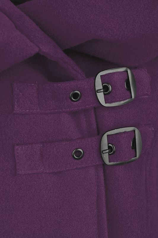 Gothicana By Emp "Cinderella" Coats Violet By Gothicana By EMP