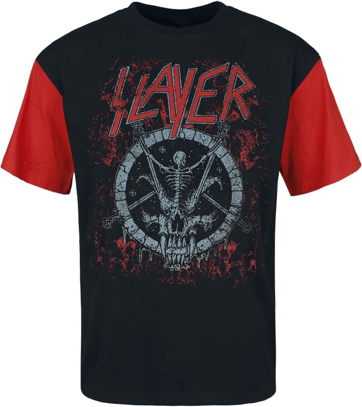 gothicana by emp "Circle" T-Shirt black-red by Slayer
