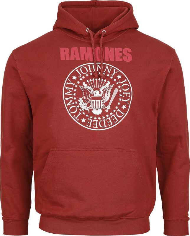 gothicana by emp "Classic Crest" Hoodie red by Ramones