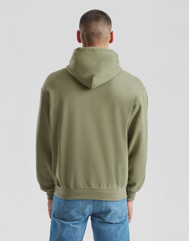 Gothicana By Emp "CLASSIC HOODIE" Hoodie Olive By Fruit Of The Loom