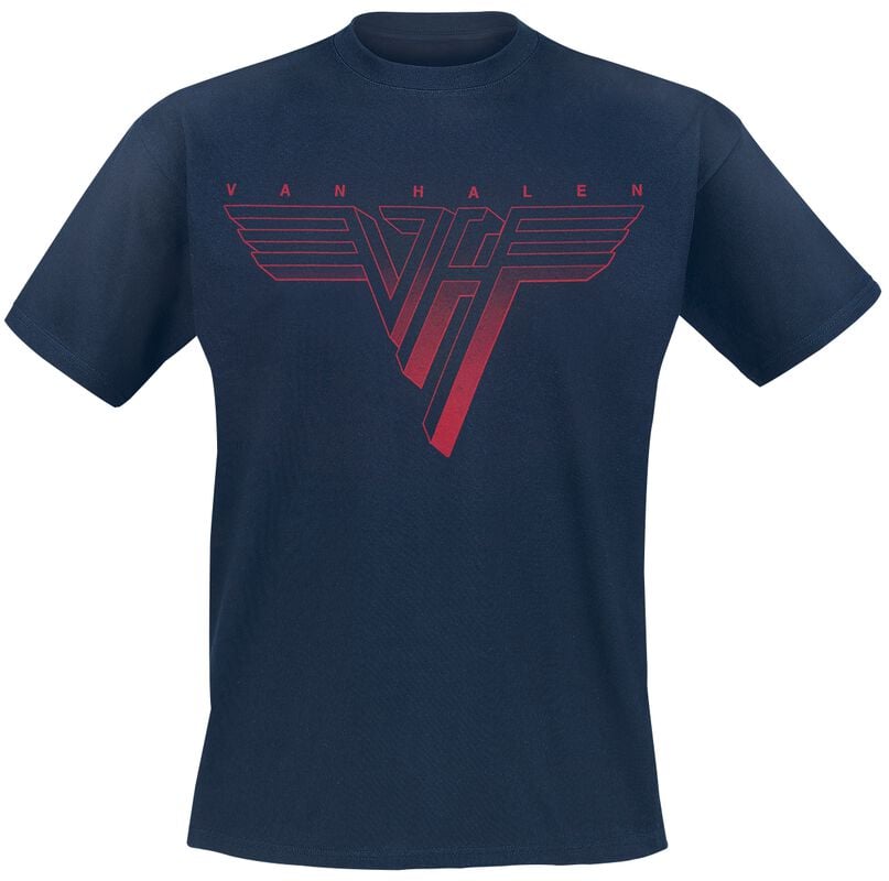 gothicana by emp "Classic Red Logo" T-Shirt navy by Van Halen