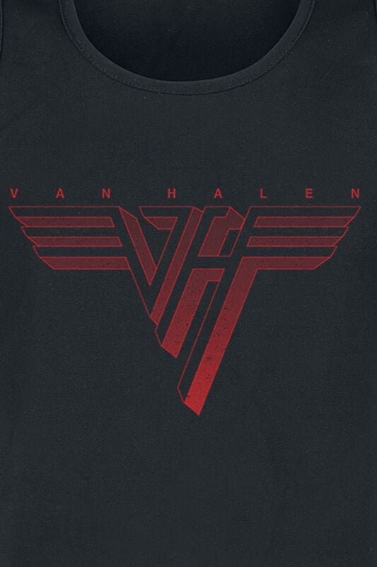 Gothicana By Emp "Classic Red Logo" Tanktop Black By Van Halen