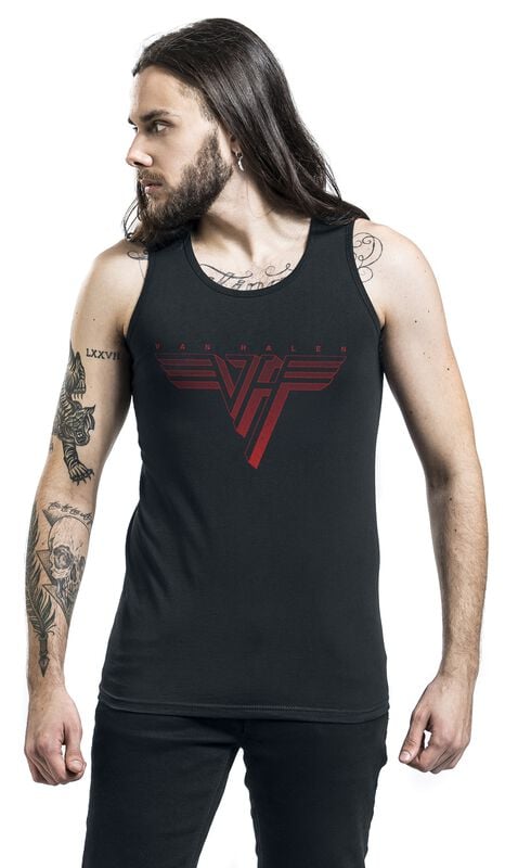 Gothicana By Emp "Classic Red Logo" Tanktop Black By Van Halen