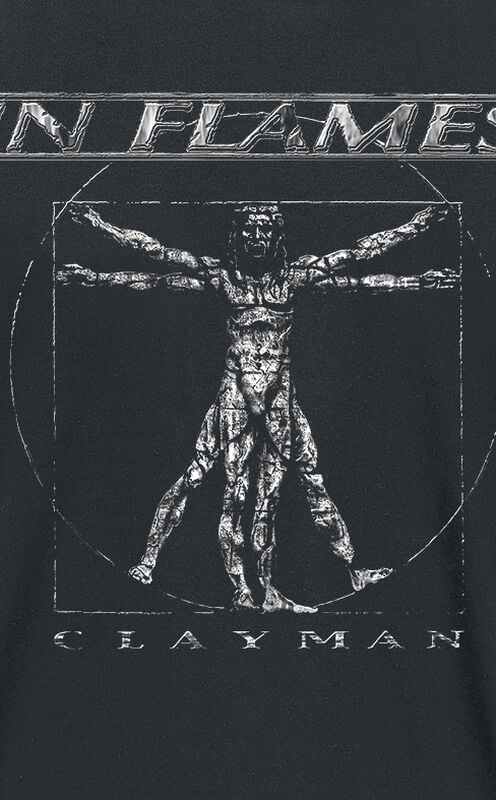 Gothicana By Emp "Clayman Vintage" T-Shirt Black By In Flames