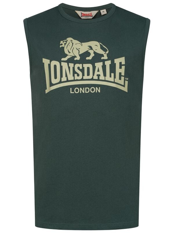 gothicana by emp "CLOPTON" Tanktop green by Lonsdale London