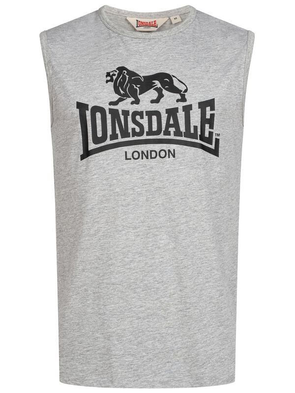 gothicana by emp "CLOPTON" Tanktop mottled grey by Lonsdale London