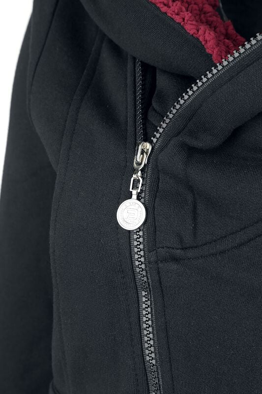 Gothicana By Emp "Closer" Hoodie Jacket Black By RED By EMP