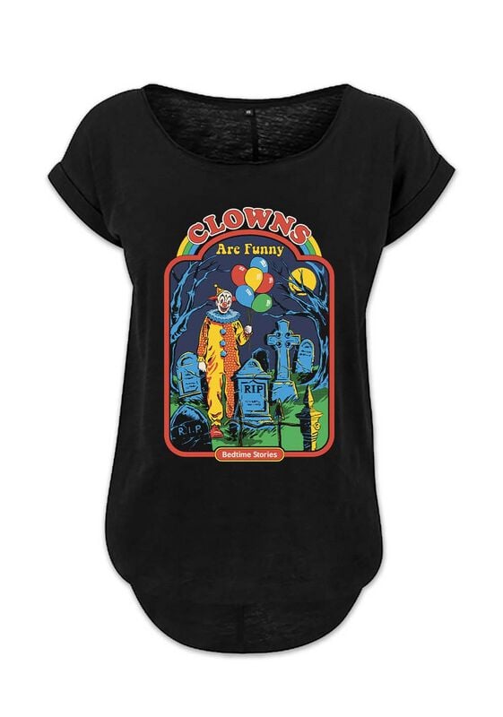 gothicana by emp "Clowns Are Funny" T-Shirt black by Steven Rhodes