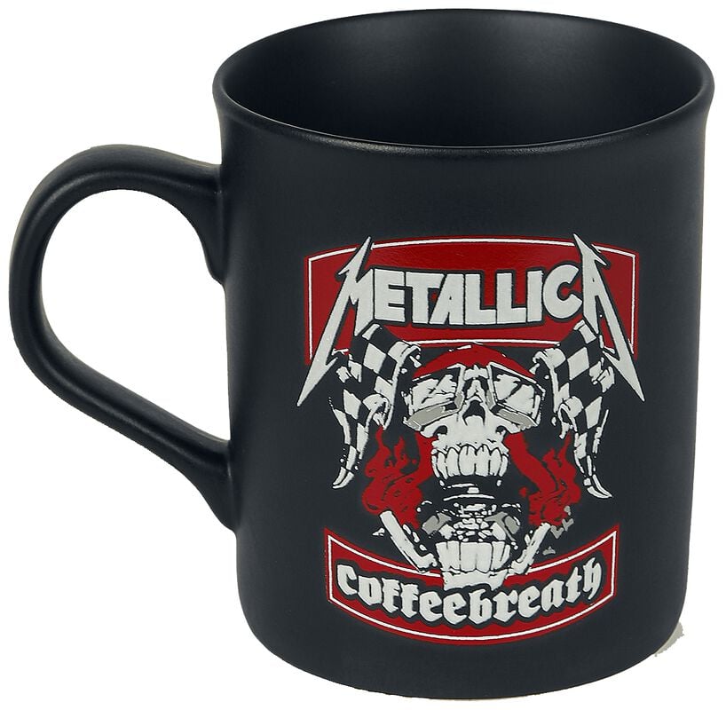 Gothicana By Emp "Coffeebreath" Cup Matt Black By Metallica