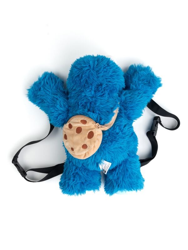 Gothicana By Emp "Cookie Monster" Backpack Blue-black By Sesame Street