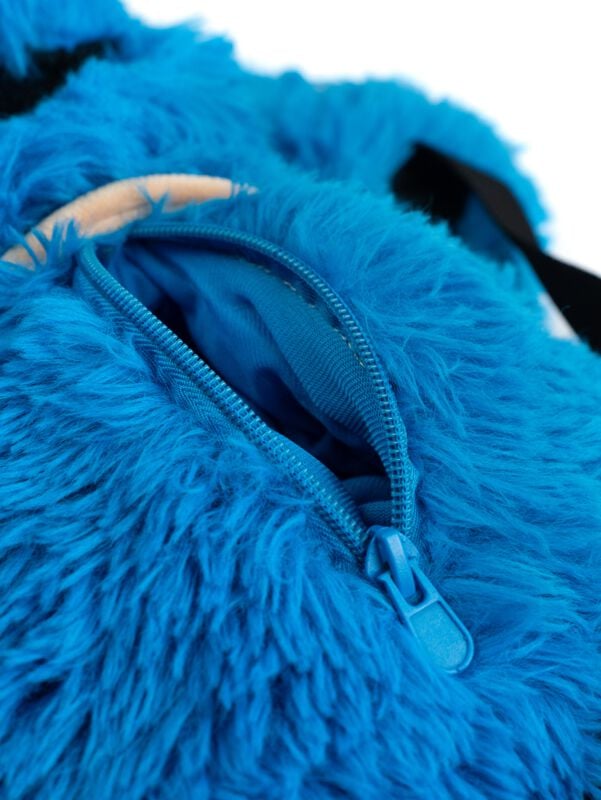 Gothicana By Emp "Cookie Monster" Backpack Blue-black By Sesame Street